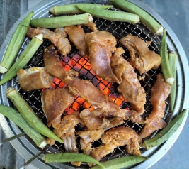 Thỏ nướng 